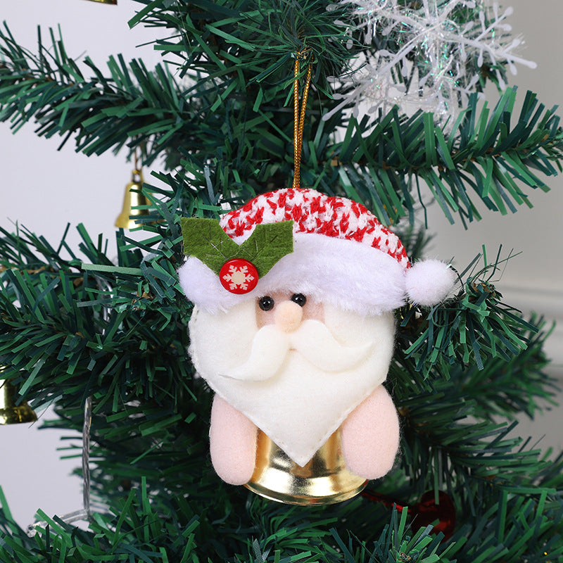 Wholesale Christmas Santa Claus Elk Bear Pendant Decoration